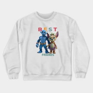 Best Friends Animals Crewneck Sweatshirt